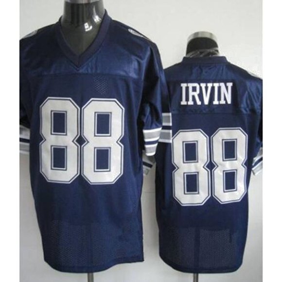 michael irvin blue jersey